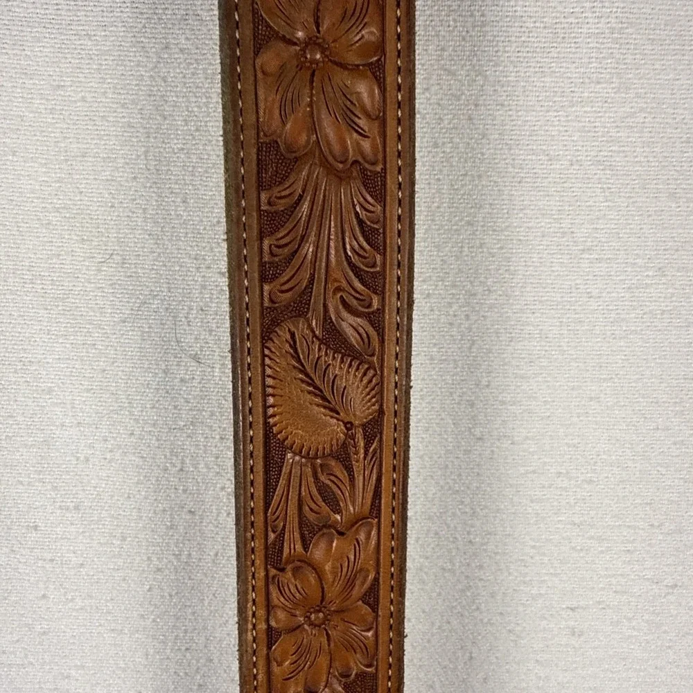 Beautiful SEIDEL'S SADDLERY - Cody, WY‎ 33 Hand Tooled Western Ranger Belt